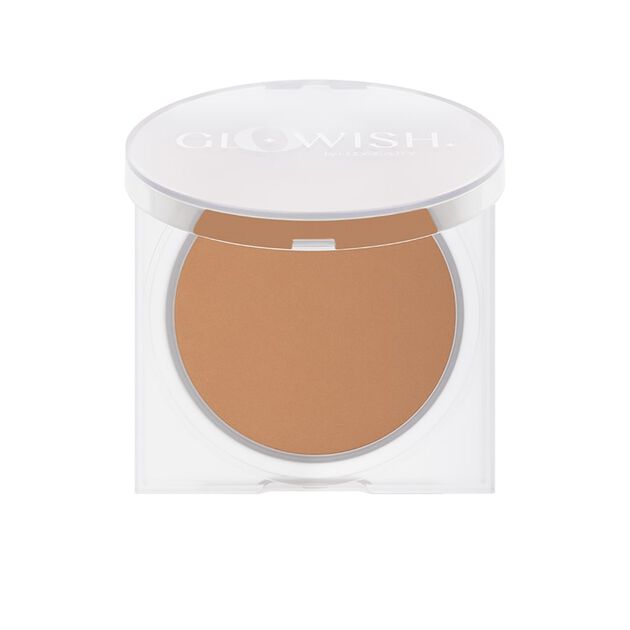 GloWish Luminous Pressed Powder in Medium Tan, , hi-res