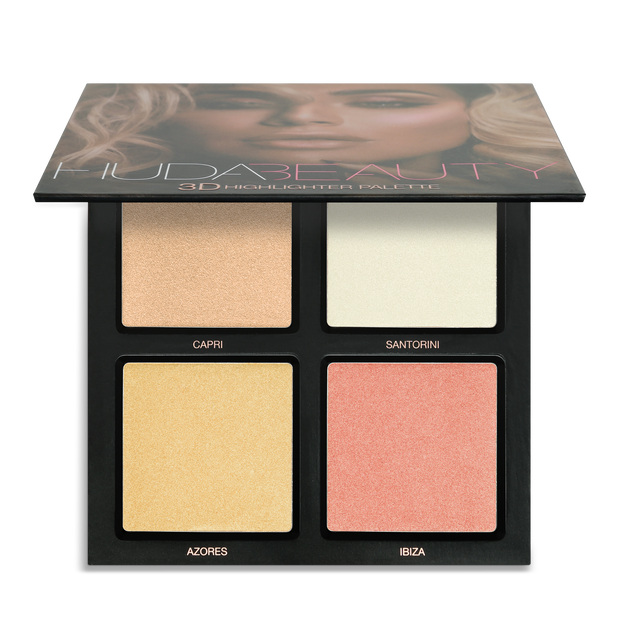 3D Highlighter Palette – Pink Sands