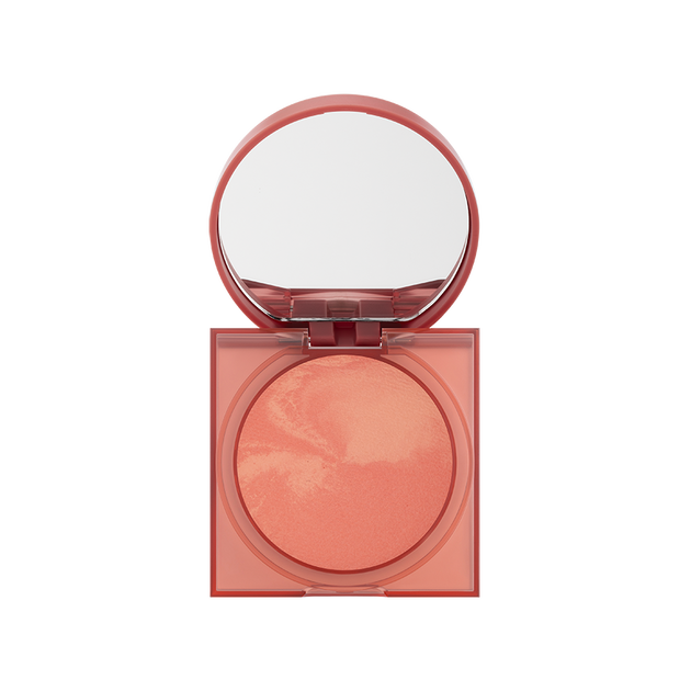 GloWish Cheeky Vegan Blush Powder 01 Healthy Peach, , hi-res