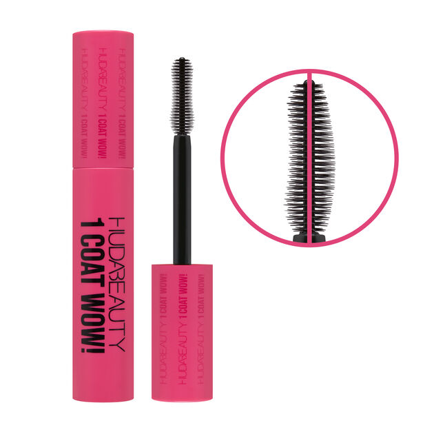 HUDABEAUTY 1 COAT WOW! Extra Volumizing and Lifting Mascara, , hi-res